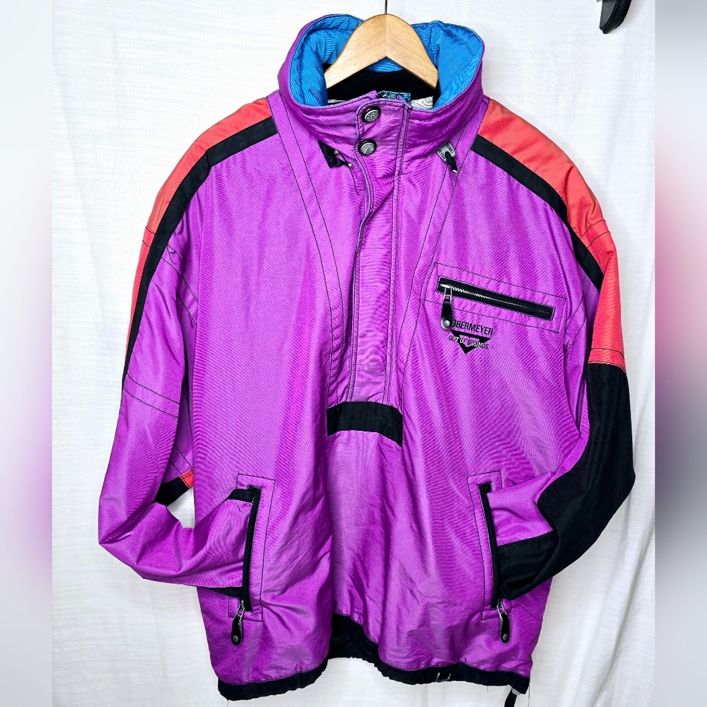 Obermeyer Color Block Design Men's Multi Jacket Size Large